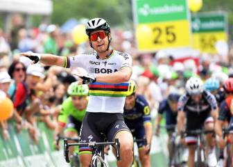 Sagan se reivindica antes del Tour y Caruso sigue líder