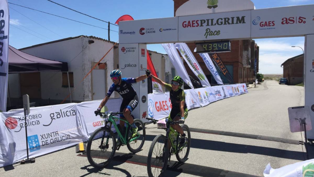 Mountain Bike Victoria para Bou en la segunda etapa de la GAES Pilgrim