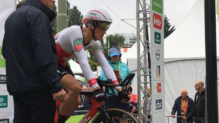 El suizo Stefan Kung fue el más rápido en la segunda etapa a contrarreloj y se aupó hasta el liderato de la Binck Bank Tour