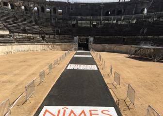 La última innovación de la Vuelta: Las Arenas de Nimes