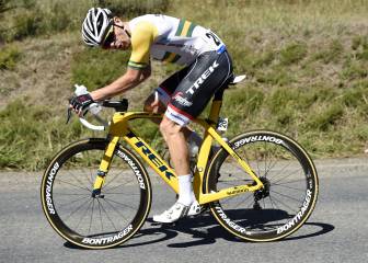 Jack Bobridge rueda durante el Herald Sun Tour de 2016.