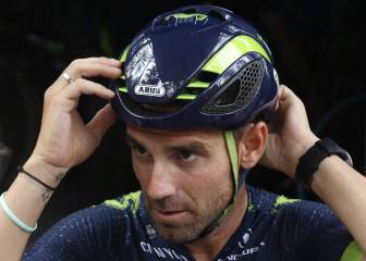 Valverde, de visita en la Vuelta: “Monté en bici antes de andar”