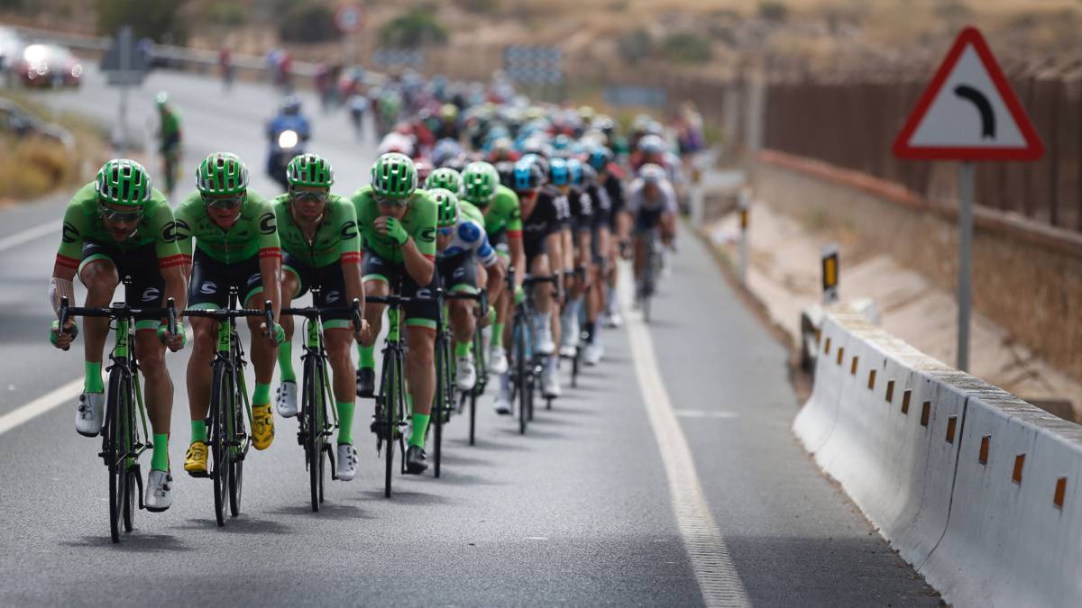 Pelotón de la Vuelta a España
