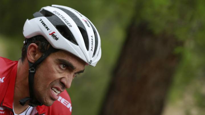 Contador en la 11ª etapa de la Vuelta