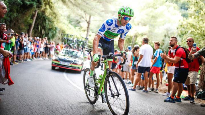 Davide Villella durante la Vuelta a España 2017.