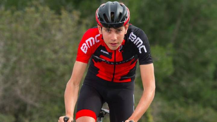El ciclista belga Steff Cras, durante su etapa en el equipo de formación del BMC. Militará en el Katusha en 2018 y 2019.