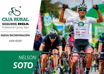 El Caja Rural ficha al sprinter colombiano Nelson Soto