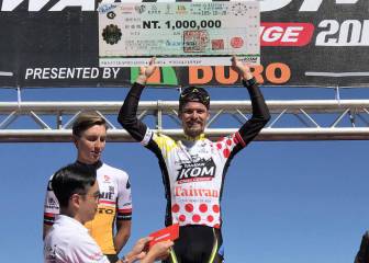 Óscar Pujol, ante Nibali por el título de la montaña en Taiwán