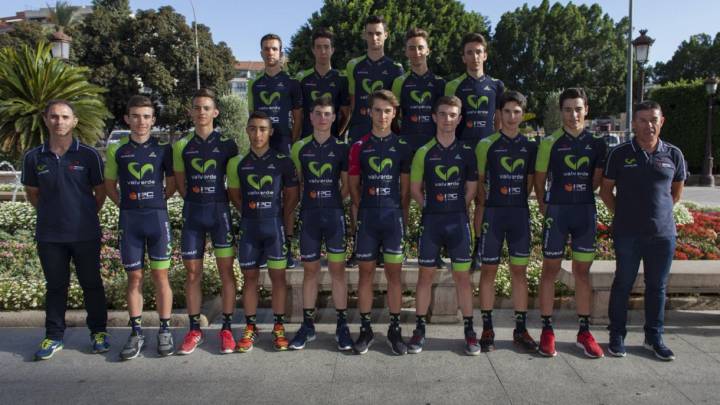 Imagen del equipo junior del Valverde Team.