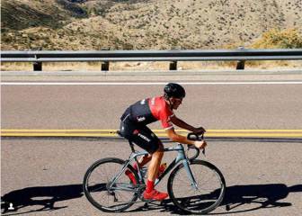 Contador se vuelve a sentir ciclista en el Monte Lemmon