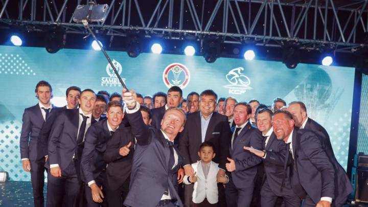 Presentación equipo Astana 2018