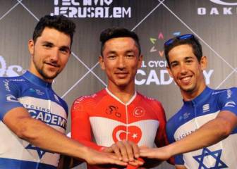 Un ciclista musulmán deja el Israel por Donald Trump