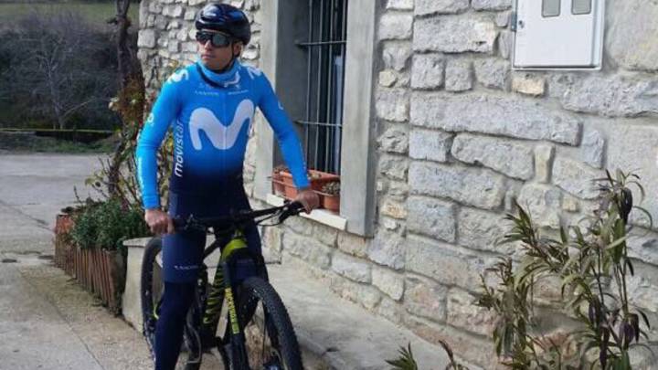 intelectual Negrita local Ciclismo: Landa, preparado para afrontar el 2018 en el Movistar - AS.com