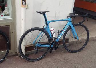 Roban la bici de Kristian Sbaragli mientras entrenaba