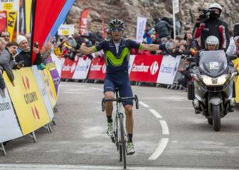 Valverde y Quintana, líderes del Movistar en la Volta Catalunya