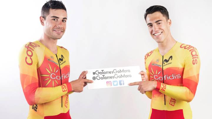 Albert Torres y Sebastián Mora parten como una de las principales opciones de medalla en los Mundiales de Ciclismo en Pista de Apeldoorn.