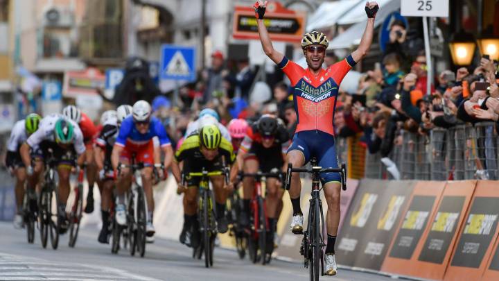 Vicenzo Nibali gana la Milán-San Remo 2018.