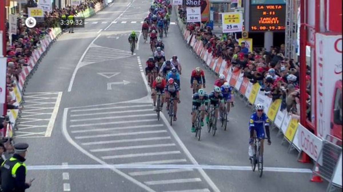 Resumen de la Volta a Catalunya, primera etapa: Hodeg triunfa y es el primer líder