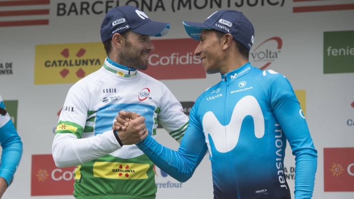 Valverde y Nairo, al pavés de A Través de Flandes para el Tour