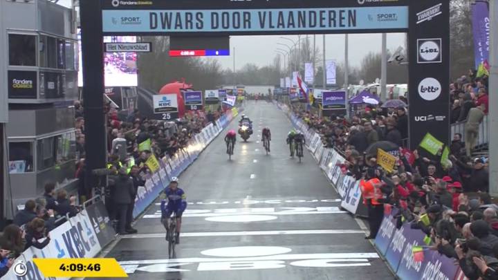 Así vivimos A Través de Flandes: Lampaert repite triunfo con gran actuación de Valverde