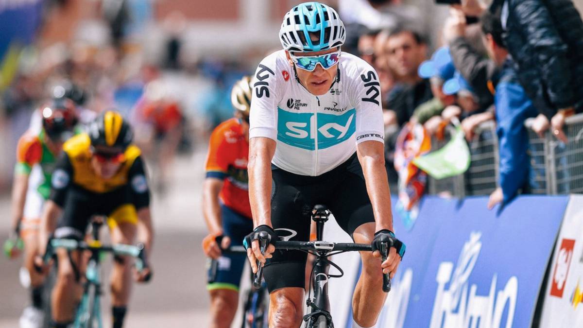 Froome, activo en su regreso: "Voy en la direcciÃ³n correcta"