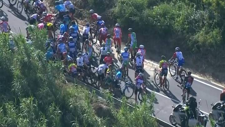 Los españoles en el Giro: varios implicados en la 'montonera'