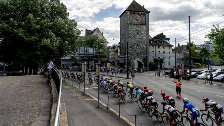 Imagen del Tour de Suiza 2017.