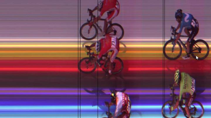 Valverde se deja ver y es 7º en un raro sprint entre Cofidis