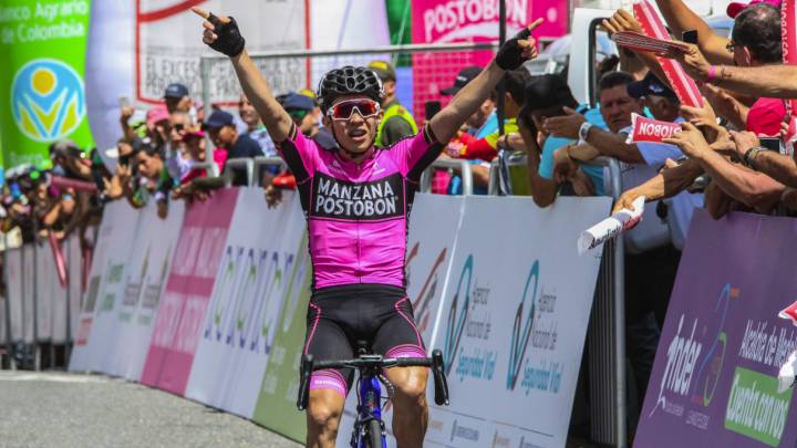 Higuita gana la tercera etapa en Colombia; Suárez nuevo líder
