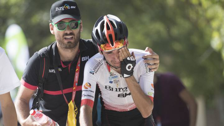 El apellido Cabedo brilló en la Vuelta para el Burgos BH