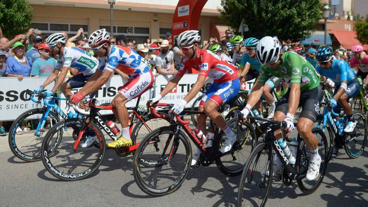 Los españoles en la Vuelta: Valverde da un golpe de efecto