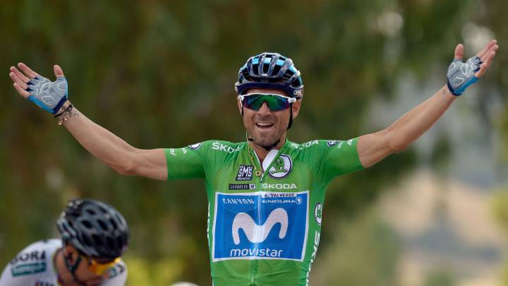 Resumen de la Vuelta a España etapa 8: Segunda victoria de Valverde, ahora ante Sagan