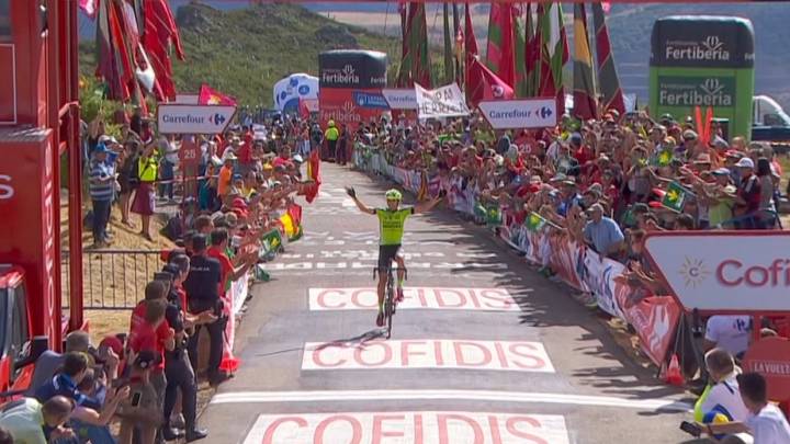 Resumen y resultado de la etapa 13 de la Vuelta: Óscar Rodríguez reina en la Camperona