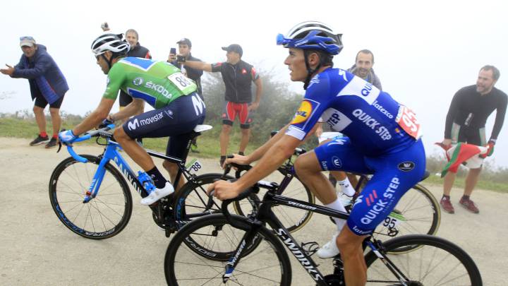 Los españoles en la Vuelta: Mas ya está aquí; Valverde, sigue