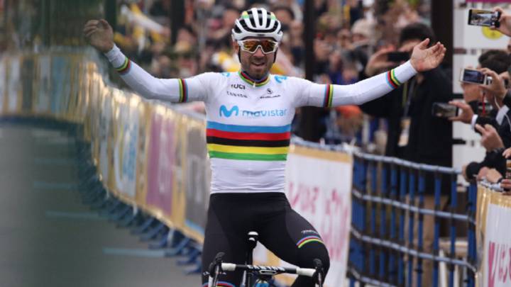 Valverde descubre en Saitama cómo es ganar con el arcoíris