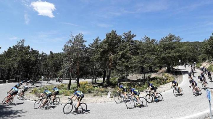 El desafío para cicloturistas en un escenario mítico de la Vuelta