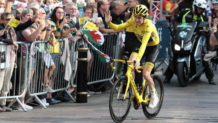 Geraint Thomas no descarta su participación en el Giro
