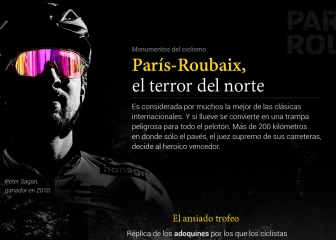 La París-Roubaix, el ‘Infierno del Norte’ a través de este gráfico