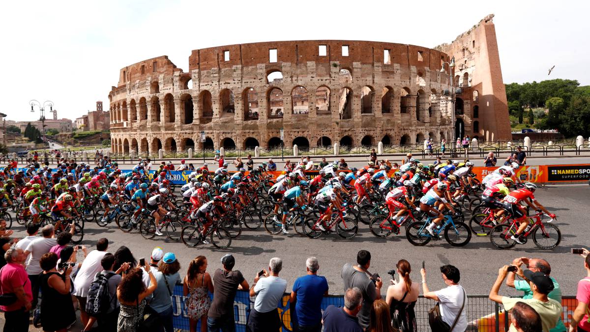 Giro Italia y ciclistas - AS.com