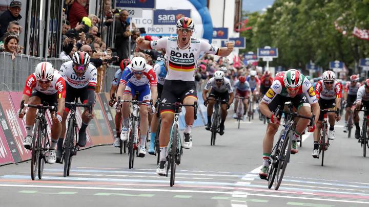 Ackermann se impone en el primer esprint del Giro 2019