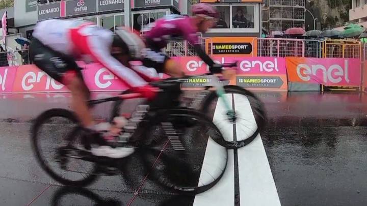 Foto finish etapa 5 Giro 2019