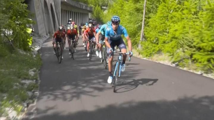 Resumen del Giro de Italia, etapa 13: Zakarin gana y Landa recorta