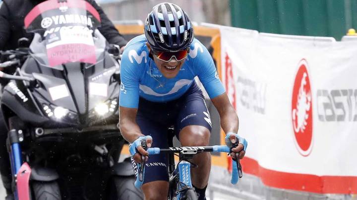Carapaz revienta el Giro: rosa y etapa en Courmayeur; Landa, 5º