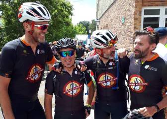 Pedales junto a Iñaki de Miguel para poner 'Freno al Ictus'