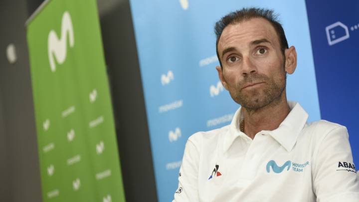 Valverde: "Tengo el arcoíris, ayudaré a un compañero"
