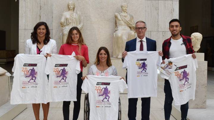 María José Rienda, José Guirao, Gisela Pulido, Eva Moral y Fernando Carro, en la presentación de la Semana Europea del Deporte.