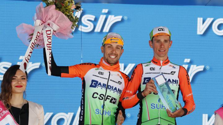 El Giro invita a los tres equipos italianos: Androni, Bardiani y Vini
