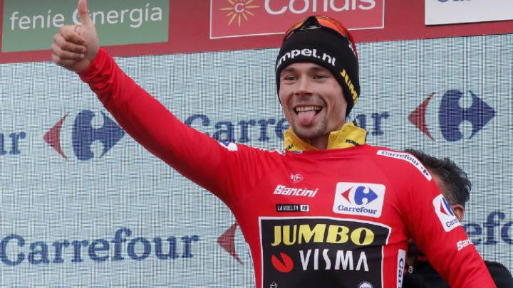 Roglic pasa de la Vuelta: "Estoy más orgulloso del podio del Giro"