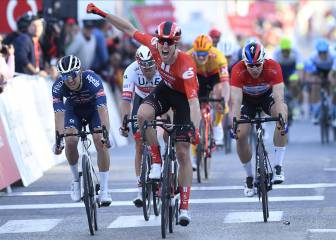 Cees Bol sorprende al esprint en un día plácido para Evenepoel
