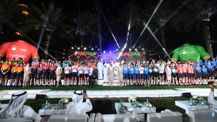 UAE Tour 2020: etapas, perfiles, recorrido y dorsales